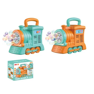 Kids Spray Bubble Maker Train Toy