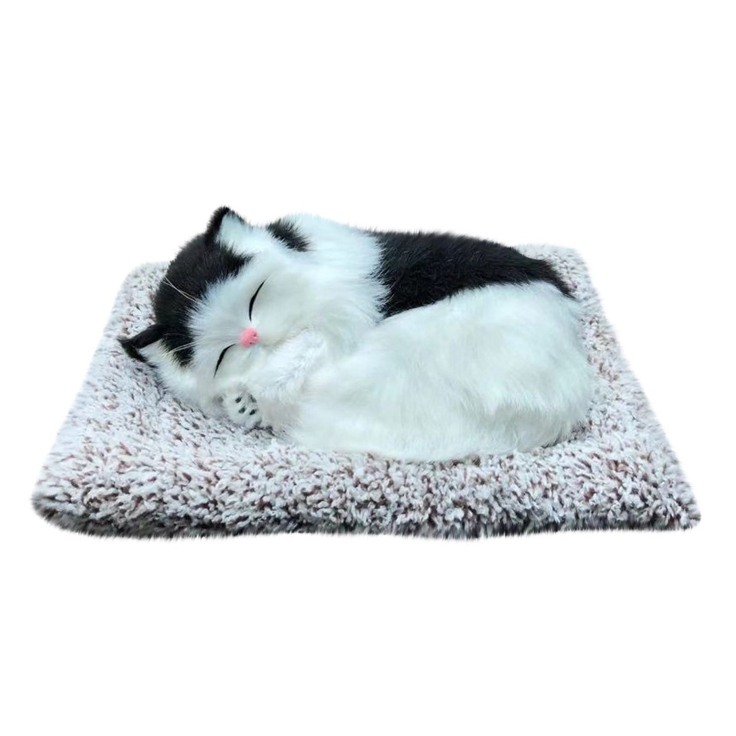 Cute Sleeping Cat Toy | For Car Dashboard & Home Living