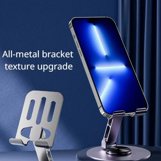 Metal Adjustable Mobile Stand | Compact Foldable Phone Holder | Matte Finish