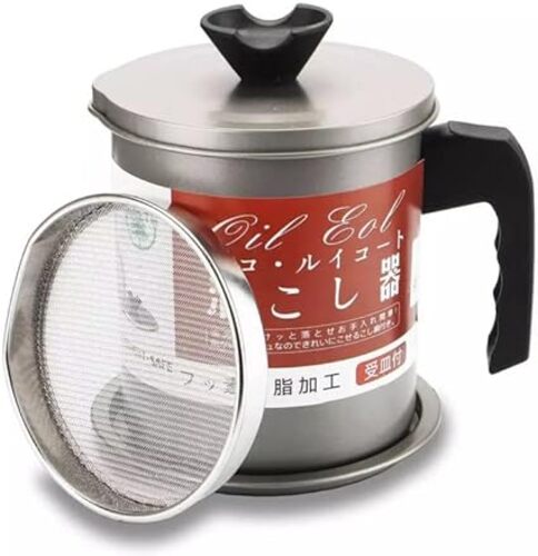 Stainless Steel Oil Filter Pot 1.4L