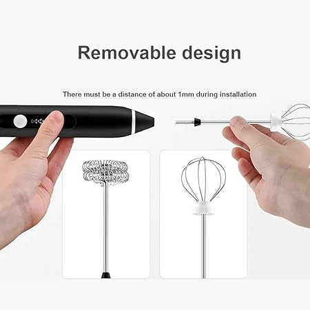 2-in-1 Rechargeable Coffee Frother