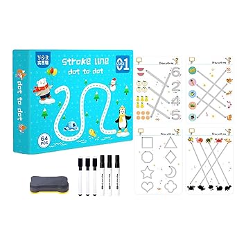 64-Page Kids Tracing & Writing Book