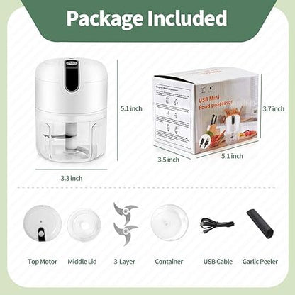 Mini Electric Wireless Food Chopper