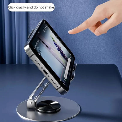 Metal Adjustable Mobile Stand | Compact Foldable Phone Holder | Matte Finish