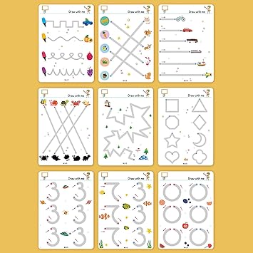 64-Page Kids Tracing & Writing Book