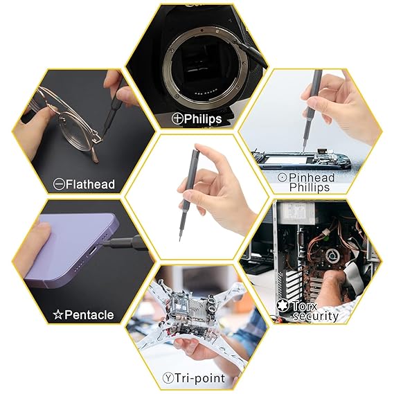 25-in-1 Magnetic Precision Screwdriver Set | Pocket Repair Kit