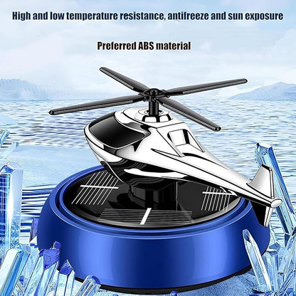Solar Helicopter Car Air Freshener
