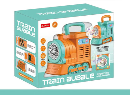 Kids Spray Bubble Maker Train Toy