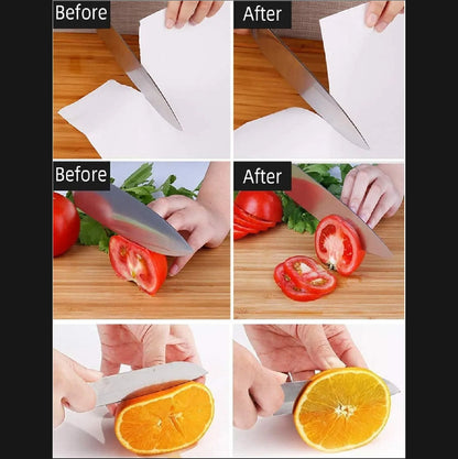 3-in-1 Manual Knife Sharpener | Adjustable Multi-Function Tool