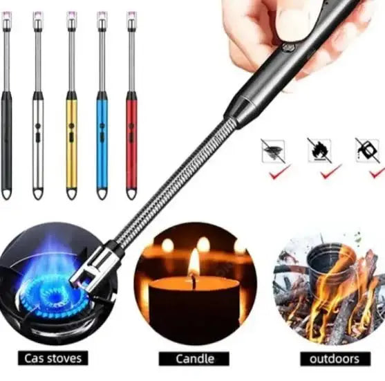 Rechargeable Electric Arc Kitchen Lighter | Long Neck USB Lighter